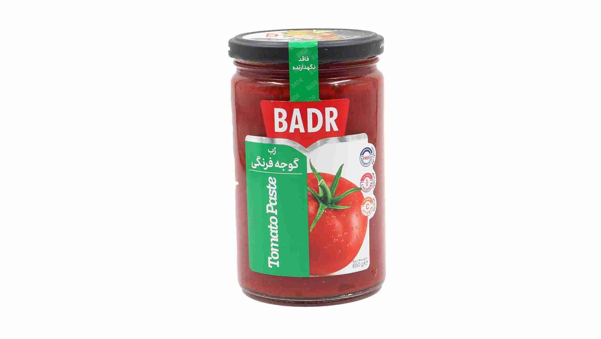 فروش رب گوجه فرنگی بدر + قیمت خرید به صرفه